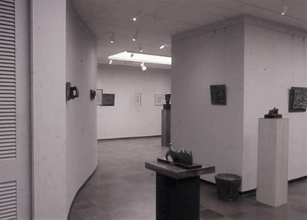 Moore Show gallery hallway